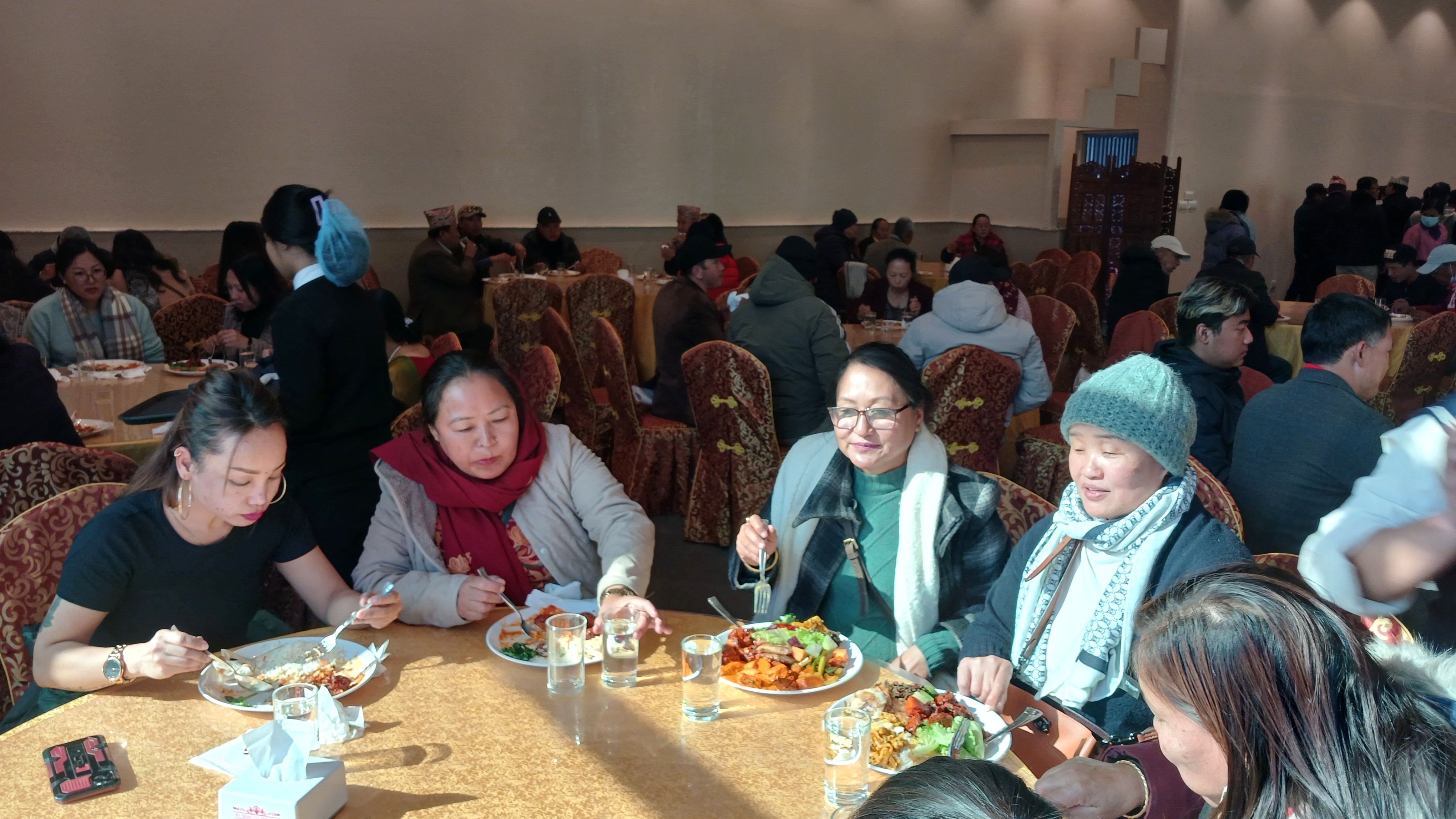 कार्यक्रम पछि खानाको टाईम